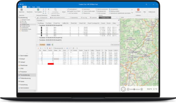 Kartenintegration & Routen